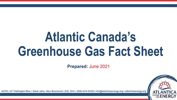 Atlantic Canada's GHG Fact Sheet